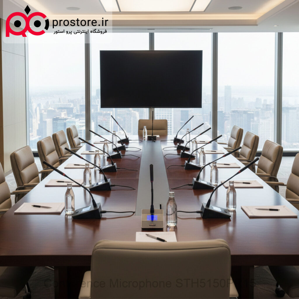 میکروفن جلسات رومیزی ریاست سی تاچ مدل STH5150PR15C میکروفن جلسات رومیزی ریاست سی تاچ مدل STH5150PR15C