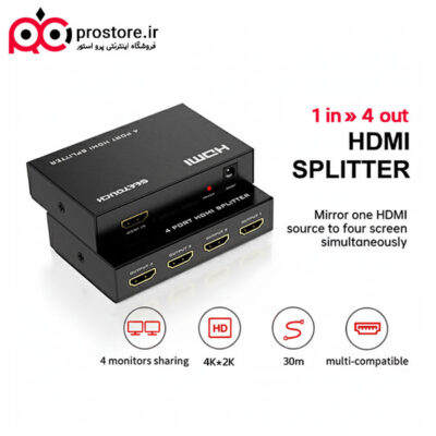 splitter hdmi 4 port 1