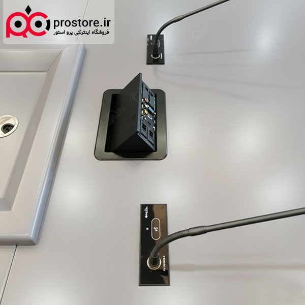 میکروفون کنفرانس دیجیتال و توکار شرکت کننده سی تاچ مدل STH551PR10 میکروفون کنفرانس دیجیتال و توکار شرکت کننده سی تاچ مدل STH551PR10