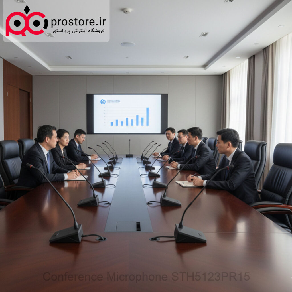 جزئیات طراحی میکروفون رومیزی ریاست
