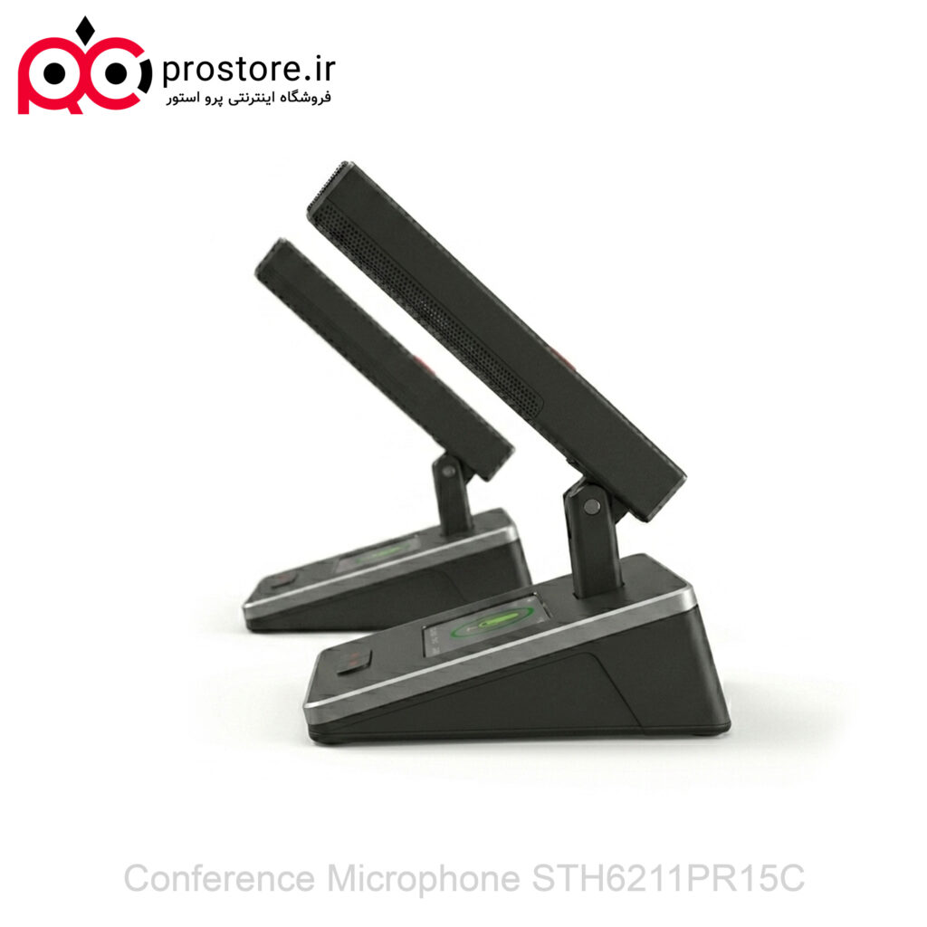 میکروفون کنفرانس نمایشگر دار رومیزی ریاست سی تاچ مدل STH6211PR15C Conference Microphone STH6211PR15C 3