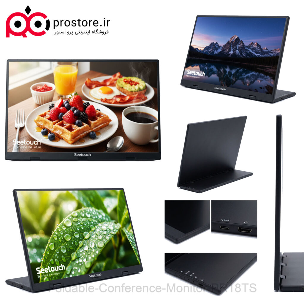 مانیتور تاشو کنفرانسی سی تاچ مدل PR18TS996 Foldable Conference Monitor PR18TS