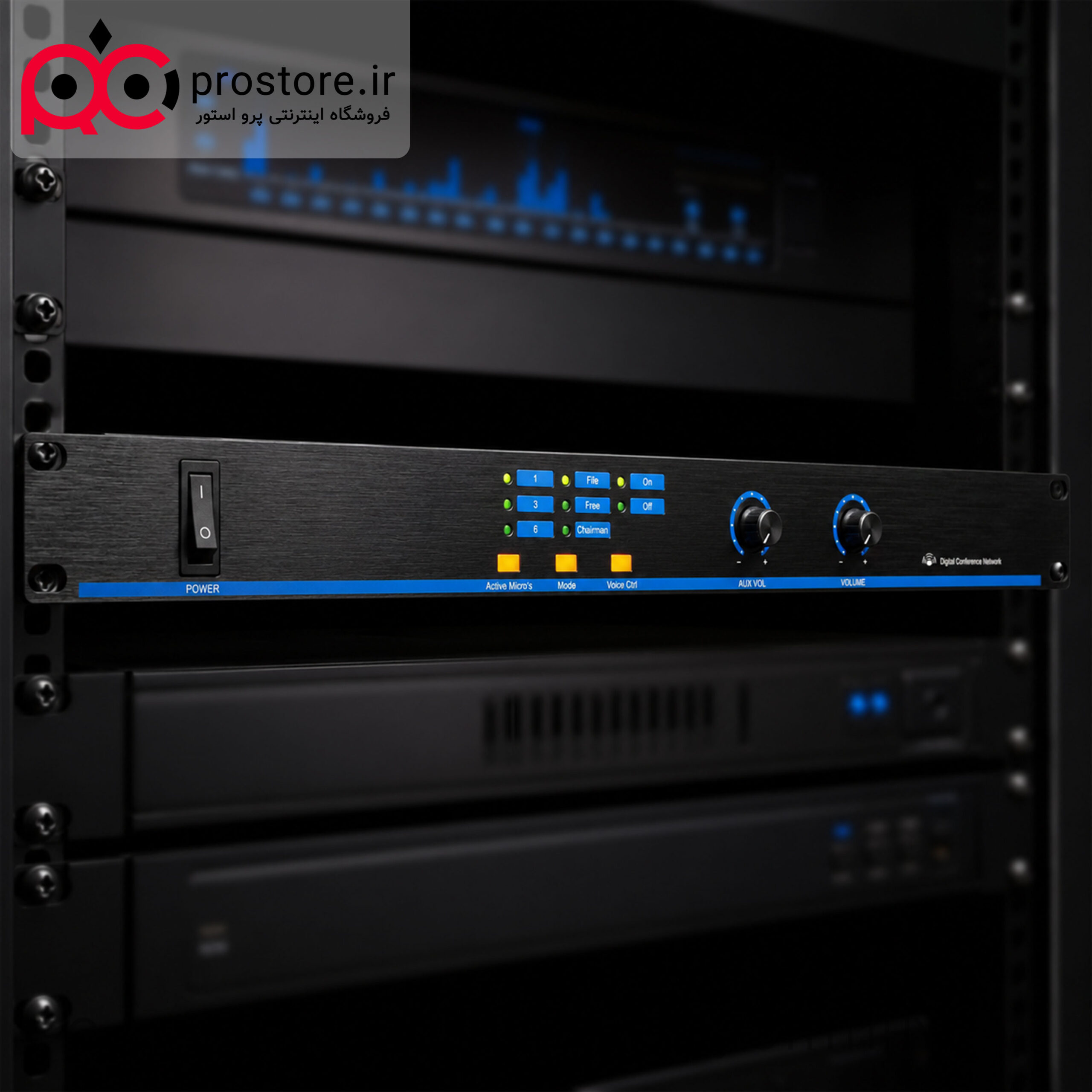 منبع تغذیه سیستم کنفرانس سیتاچ مدل STH11HY20M Conference System Power Supply STH11HY20M 4
