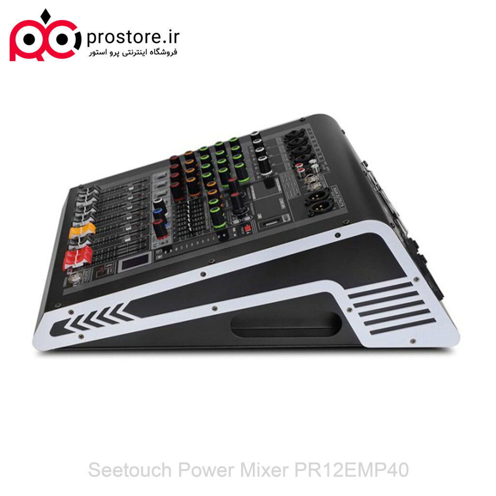 پاور میکسر 4 کاناله سی تاچ مدل PR12EMP40 Seetouch Power Mixer PR12EMP40 2