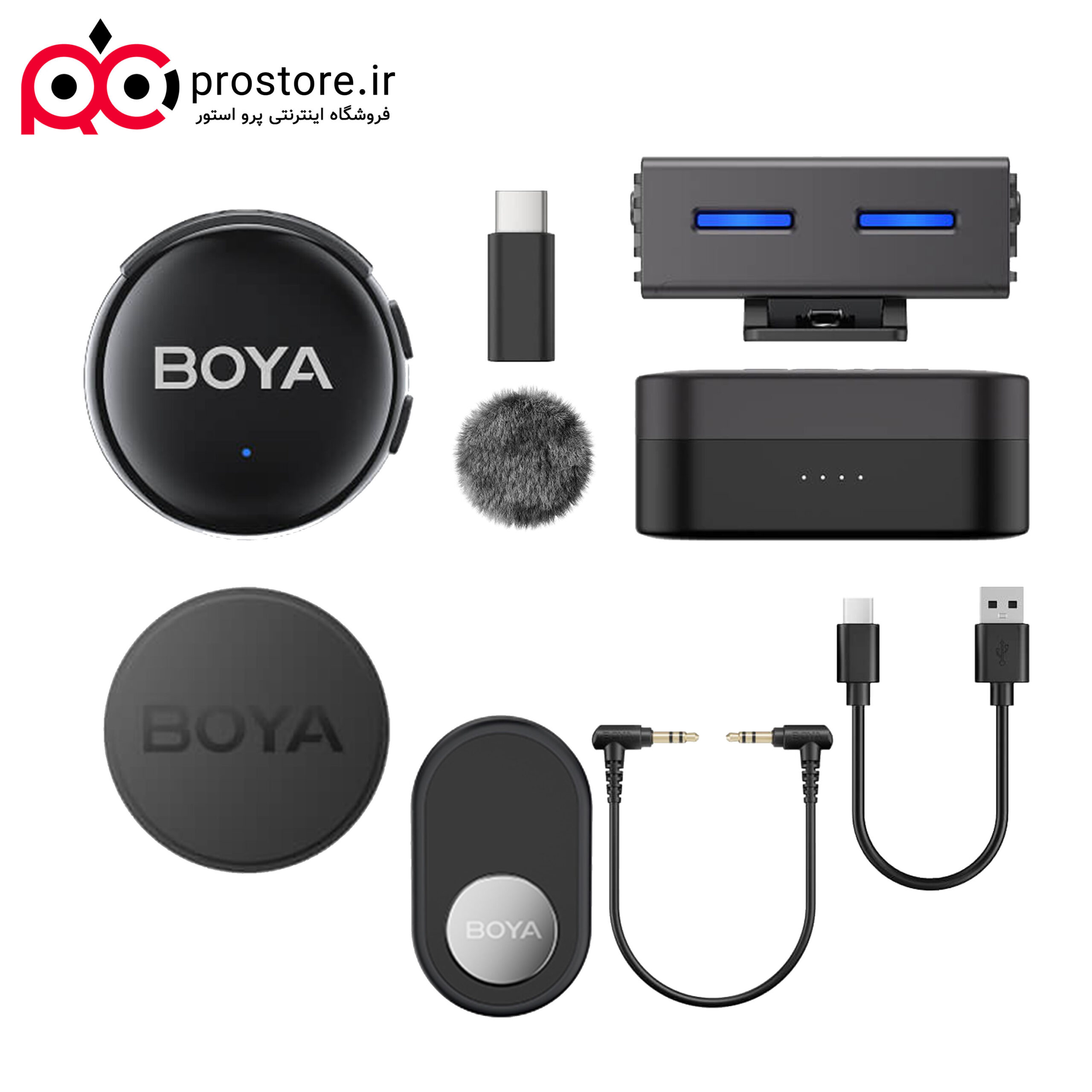 BOYA BoyaLink 3 02 Wireless Lavalier Microphone 2