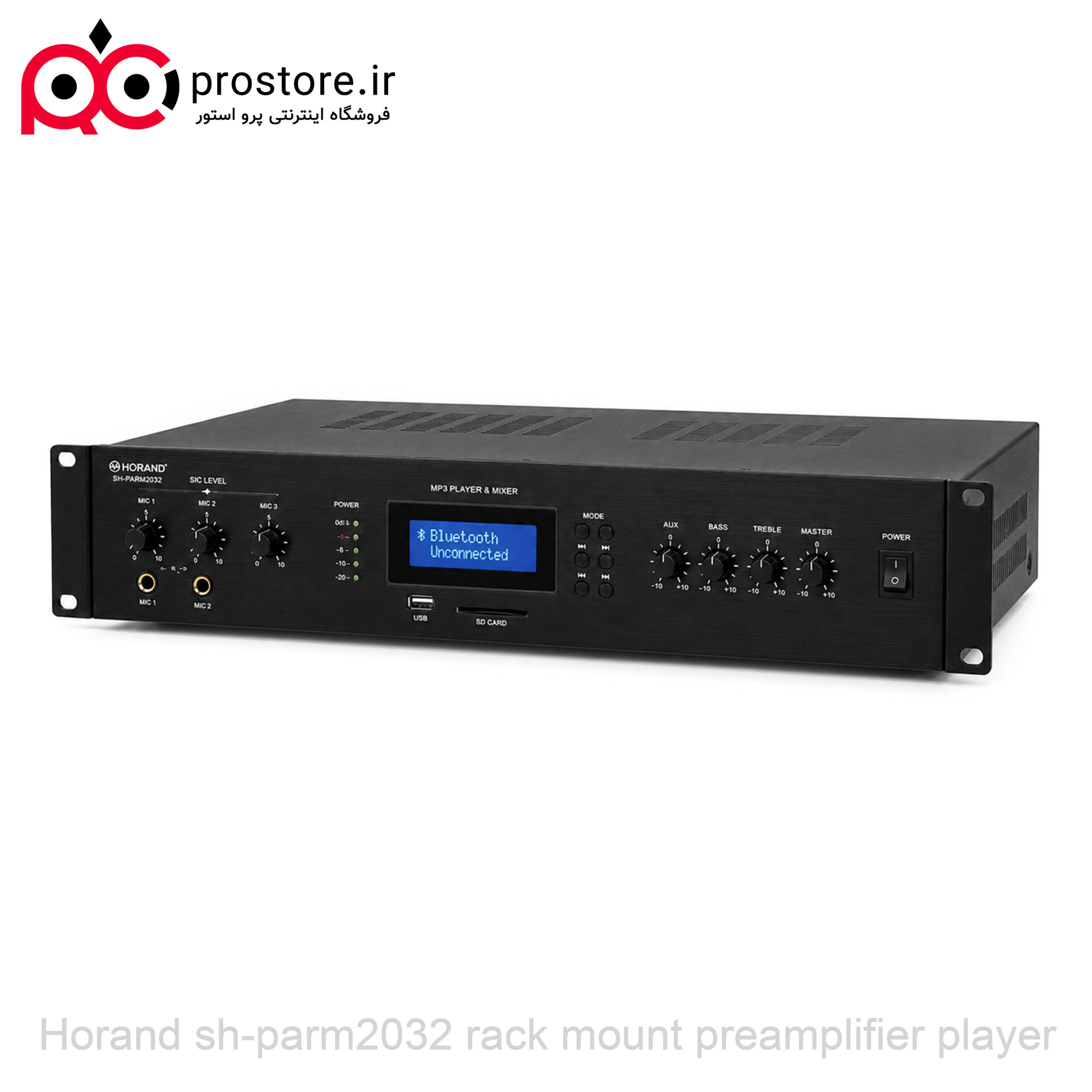 horand sh parm2032 rack mount preamplifier player 2