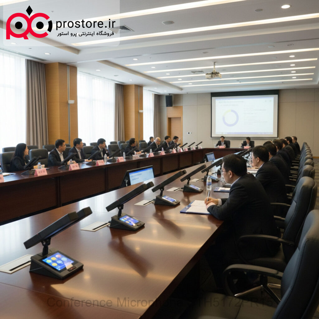 میکروفن کنفرانس دوقلو مدیر برند سی تاچ مدل STH5172PR15C میکروفن کنفرانس دوقلو مدیر برند سی تاچ مدل STH5172PR15C
