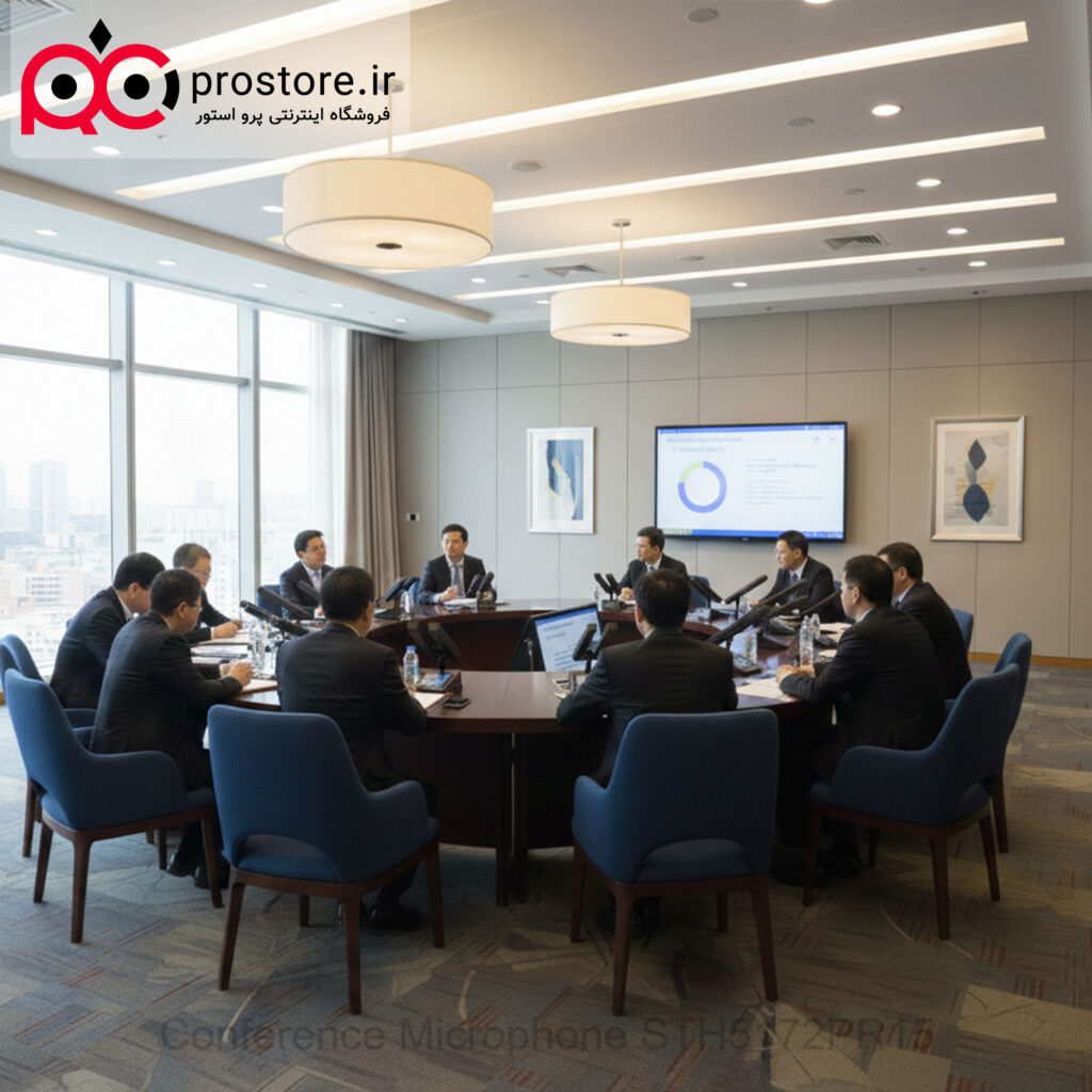 میکروفن کنفرانس دوقلو مدیر برند سی تاچ مدل STH5172PR15C میکروفن کنفرانس دوقلو مدیر برند سی تاچ مدل STH5172PR15C