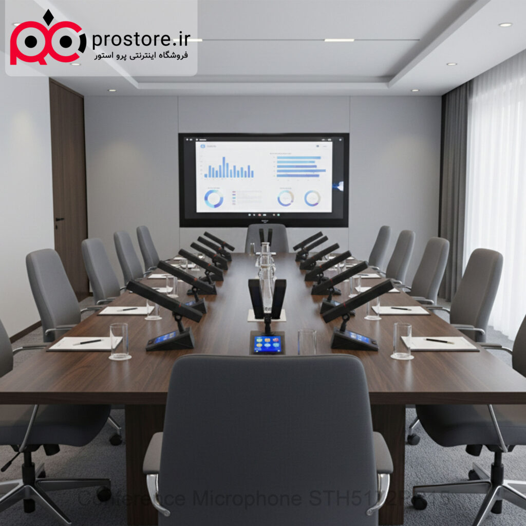 میکروفن کنفرانس دوقلو مدیر برند سی تاچ مدل STH5172PR15C میکروفن کنفرانس دوقلو مدیر برند سی تاچ مدل STH5172PR15C